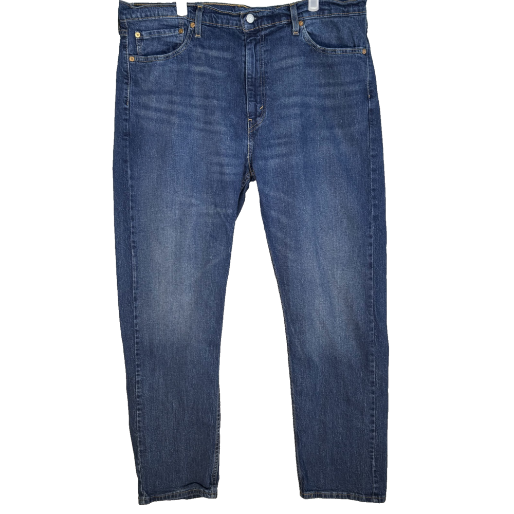 Levi's 505 Men's Jeans 40x32 Blue Denim Regular Fit Straight Leg Stretch Zip Fly